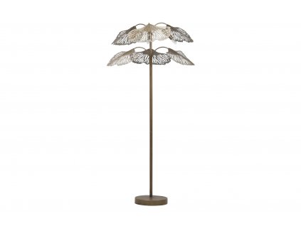 Luxusní stojací lampa Golden Leaves 166cm