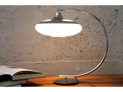 Moderní pracovní lampa Lina 45cm chrom