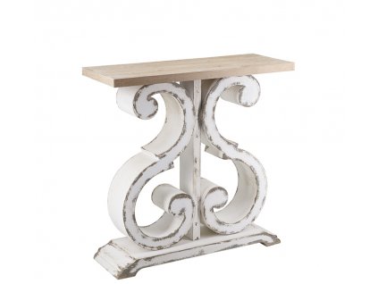Stylový konzolový stolek provence Ariam 80cm malý