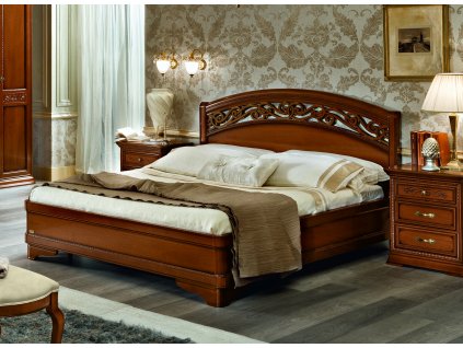 Klasická postel Ricardo Belle 160-180cm ořech