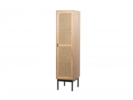 Policová skříňka Grid Rattan 180cm