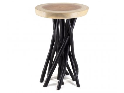 Designový příruční stolek West 73cm masiv