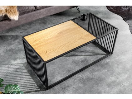 Moderní konferenční stolek Apart I 100cm divoký dub/antracit