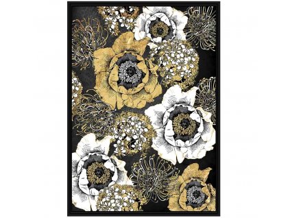 Designový obraz Black Daffodil 102x152cm