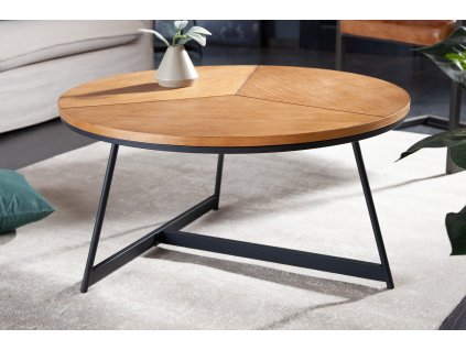 Stylový konferenční stolek Oak Elegance 80cm dub
