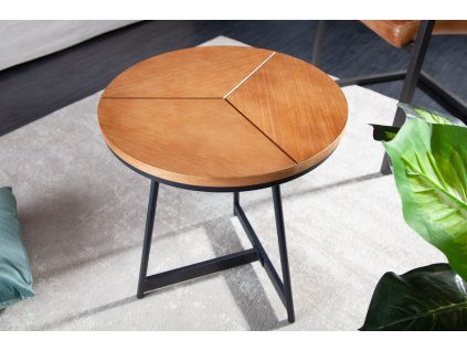 Stylový malý konferenční stolek Oak Elegance 45cm dub