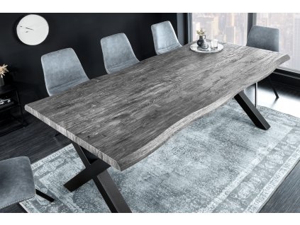 Moderní jídelní stůl Wild 180cm šedý dub