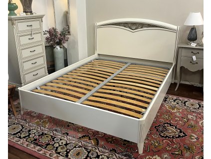 Klasická postel Isabelle II 160x200cm bílá