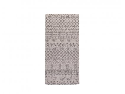 Štýlový koberec Azteca 60x120cm ľan/bavlna