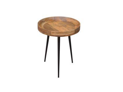 Odkládací stolek Pure Nature 45 cm mango masiv
