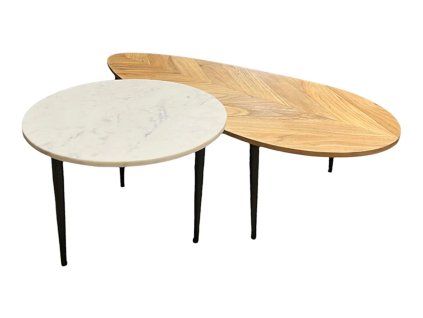 Designová sada dvou konferenčních stolků