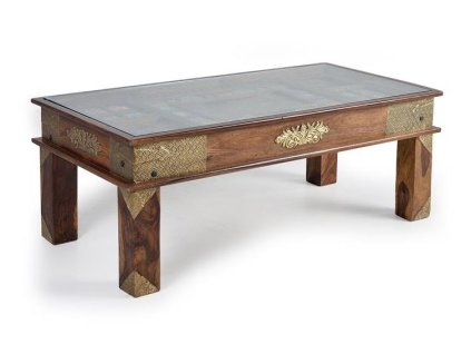 96175 designovy konzolovy stolek z akacie