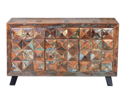 96487 stylovy masivni pribornik diamante 150cm barevny