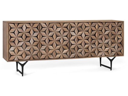 96541 designova skrinka z mangoveho dreva