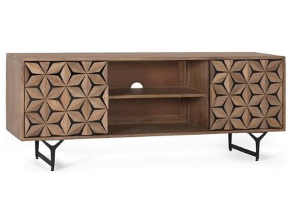 96550 designovy tv stolik z mangoveho dreva