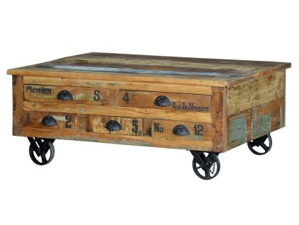 96616 vintage stolik z recyklovaneho dreva