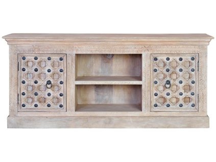 96685 stylovy tv stolik z mangoveho dreva