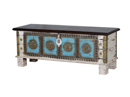 96727 3 orientalni konferencni stolek macue blue iii 116cm vintage styl