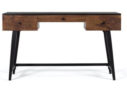 96793 stylovy pisaci stolik z mangoveho a palisandroveho dreva
