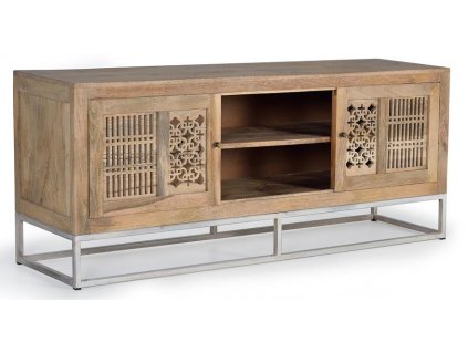 96835 1 stylovy tv stolik z mangoveho dreva