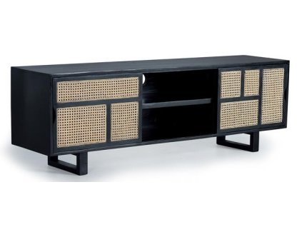 97003 1 designovy tv stolik z mangoveho dreva