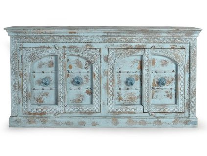 97087 1 stylova rucne vyrezavana skrinka