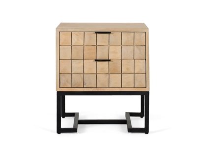 97285 stylovy nocni stolek gianna 50cm prirodni mango