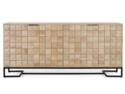 97288 dreveny pribornik gianna 180cm prirodni mango