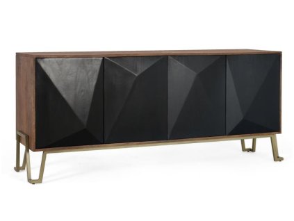 97312 designovy art deco pribornik trigle 180cm mango