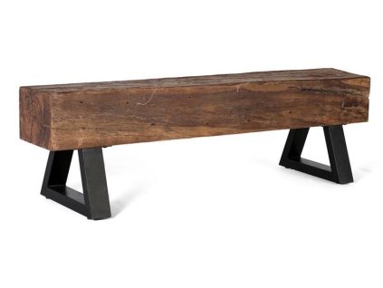 Stylová lavice v industriálním stylu