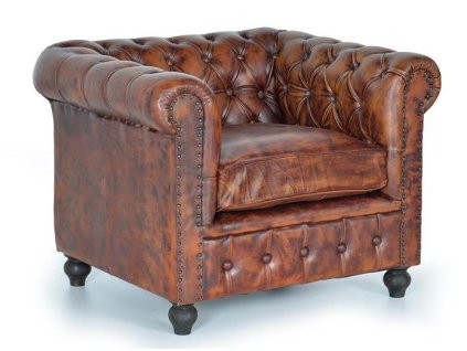 97843 elegantne kozene kreslo
