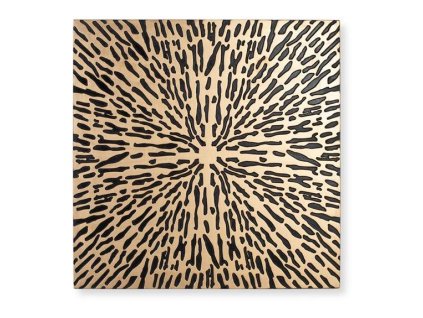 98158 stylove celo postele v zlatej farbe