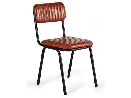 98218 moderni kozena zidle milano hneda