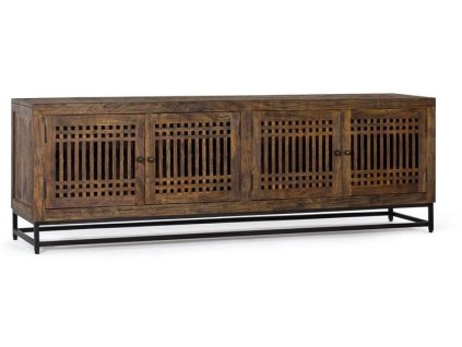 98317 1 moderny tv stolik z akacioveho dreva