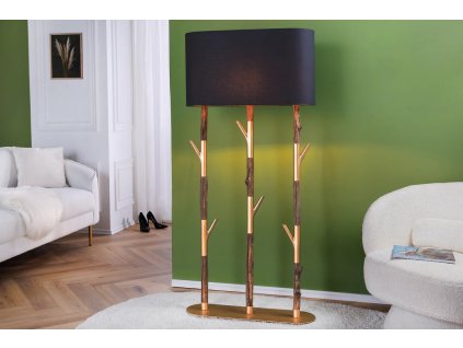 Stylová stojací lampa ze železa
