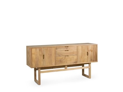 Designový příborník z masivního dřeva