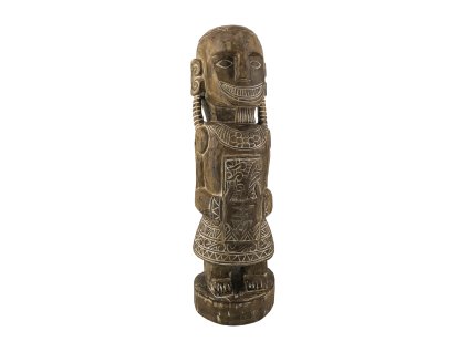 Ručně vyřezávaný totem z mangového dřeva