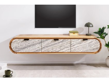 Designová televizní stolek z akácie