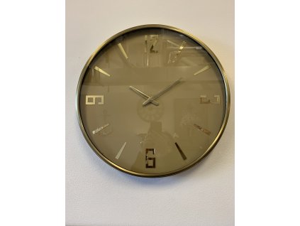 Luxusní nástěnné hodiny Marinos 51cm zlaté