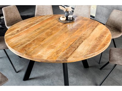 Designová dřevěný jídelní stůl