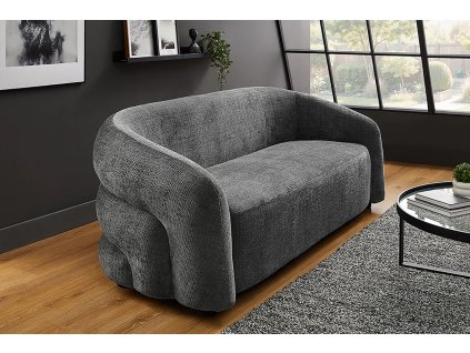 Stylová žinylková šedačka Voque šedá.