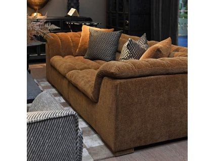 Stylová pohovka ze 100% polyesteru