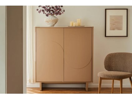 Designová obývací skříňka Salon Natural 130cm