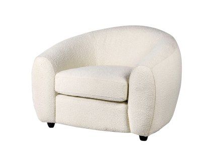 Stylové křeslo Divory 108 cm polyester