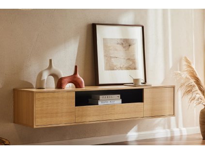 Designový televizní stolek v interiéru