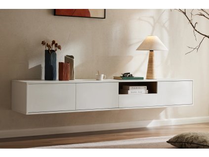 Designový televizní stolek v interiéru