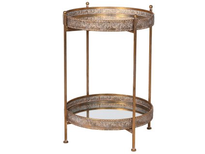 Stylový příruční stolek ze železa