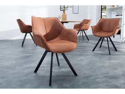 Stylová židle v interiéru