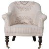 Stylové čalouněné křeslo Bonton 78 cm