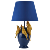Stylová stolní lampa s papoušky